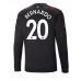 Cheap Manchester City Bernardo Silva #20 Away Football Shirt 2022-23 Long Sleeve
